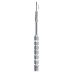 straight graduated concave osteotome stainless steel dental implant surgical instrument pak line industries