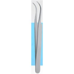 curved bracket placing tweezer orthodontic bonding instrument pak line industries