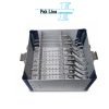 arthroscopy punch forceps set 10 pcs orthopedic joint surgery instruments in aluminum sterilization container box pak line industries