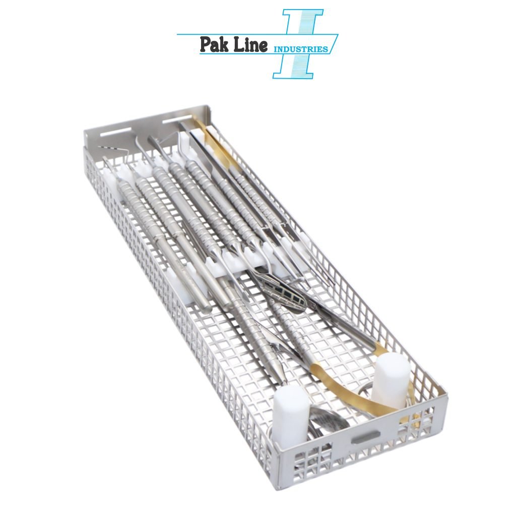 Introductory dental surgery kit with elevators and forceps