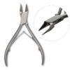 ingrown nail nipper pointed straight 11.5cm mini podiatry chiropody fine tipped surgical cutter double spring pak line industries