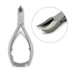 delicate smaller nails nipper concave blade 12cm compact podiatry chiropody nail cutter double spring pak line industries