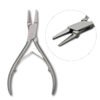thwaites nail splitter 13.5cm podiatry chiropody instruments straight blade partial nail avulsion cutter pak line industries