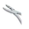 multi hole hair extension pliers micro ring clamping and de crimping tool stainless steel pak line industries