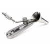 roschke rectal speculum with cold light source 15 30 x 70 mm fiber optic illuminated anorectal surgical retractor stainless steel pak line industries