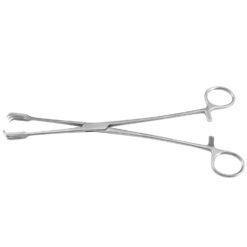 jacob uterine vulsellum forceps straight 2x2 teeth cervical traction grasping forceps surgical stainless steel pak line industries