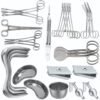 25 pieces basic delivery set gynecology obstetrics stainless steel delivery kits medical surgical instruments pak line industries