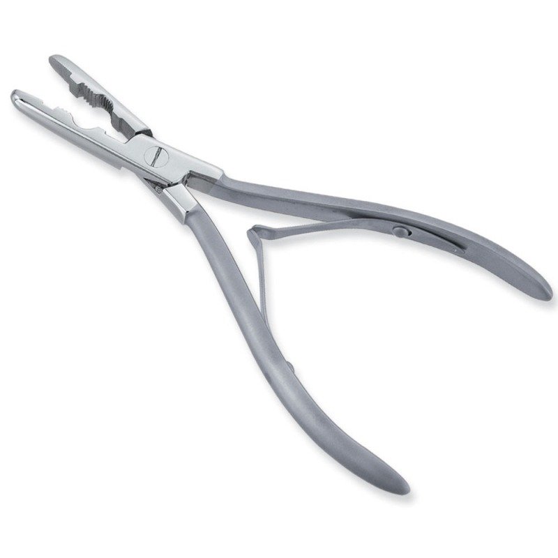 hair extension removal pliers multi notch micro ring keratin bond crushing tool stainless steel pak line industries