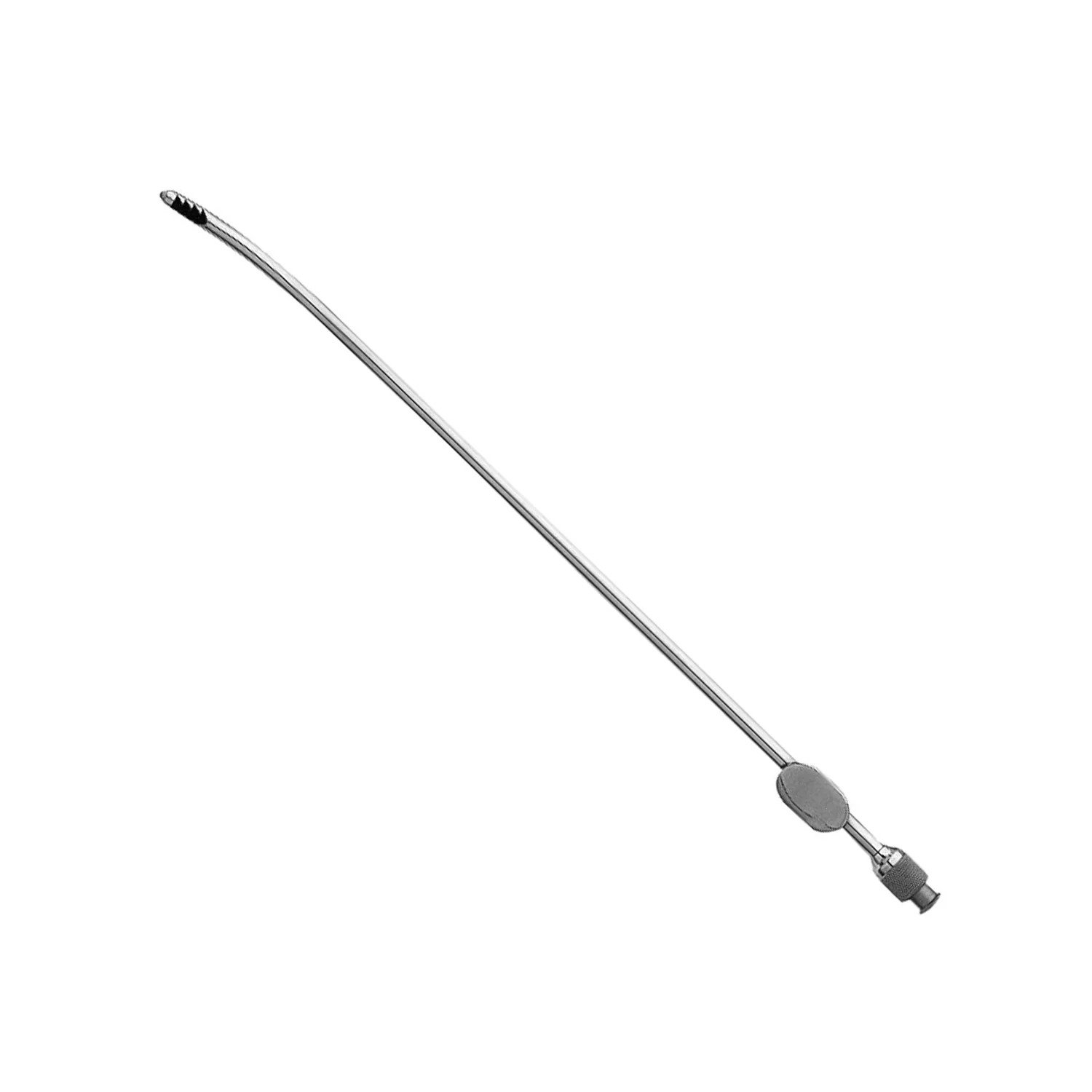 novak endometrial biopsy suction curette 9-3/4 inch 24.8 cm luer lock cannulated gynecological instrument stainless steel pak line industries