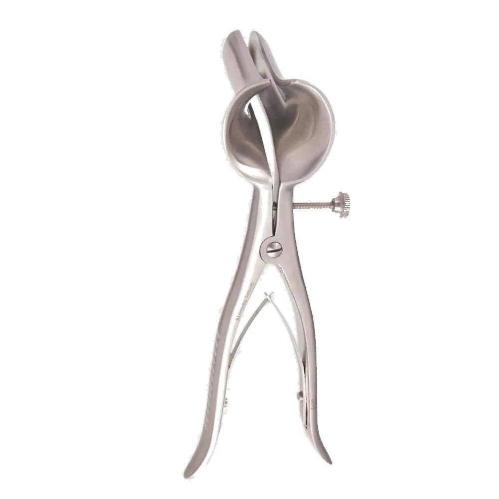 pratt rectal speculum instruments 8.5 inch 21.6 cm bivalve set screw lock proctology surgical retractor stainless steel pak line industries