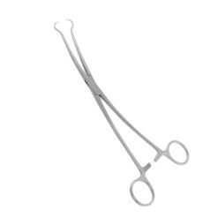 skene uterine tenaculum forceps 9.5 inch 24.1 cm sharp 1x1 teeth cervical traction surgical stainless steel pak line industries