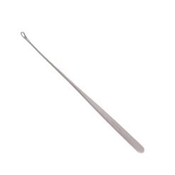 kelly gray uterine curettes 5mm to 8mm serrated fenestrated oval loop tip endometrial biopsy curette stainless steel pak line industries