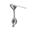 auvard weighted vaginal speculum for gynecological surgical exposure posterior wall retractor stainless steel pak line industries