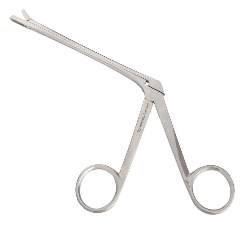 hartmann alligator forceps angled stainless steel micro grasping surgical forceps pak line industries