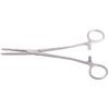 ballentine hysterectomy forceps straight 1x2 teeth longitudinal serrations gynecological clamping forceps surgical stainless steel pak line industries