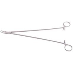 kantrowitz dressing forceps 12 inch 14 inch curved jaws deep pelvic thoracic surgical stainless steel pak line industries