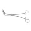 wertheim cullen pedicle forceps 2 inch jaws 8.5 inch 21.6 cm right angled gynecological hysterectomy clamp surgical stainless steel pak line industries