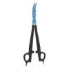 bipolar artery sealer 24 cm curved electrosurgical vessel sealing forceps insulated handle pak line industries
