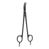 artery sealer non-stick 19 cm curved bipolar electrosurgical vessel sealing forceps insulated pak line industries