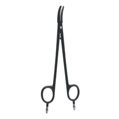 artery sealer non-stick 19 cm curved bipolar electrosurgical vessel sealing forceps insulated pak line industries