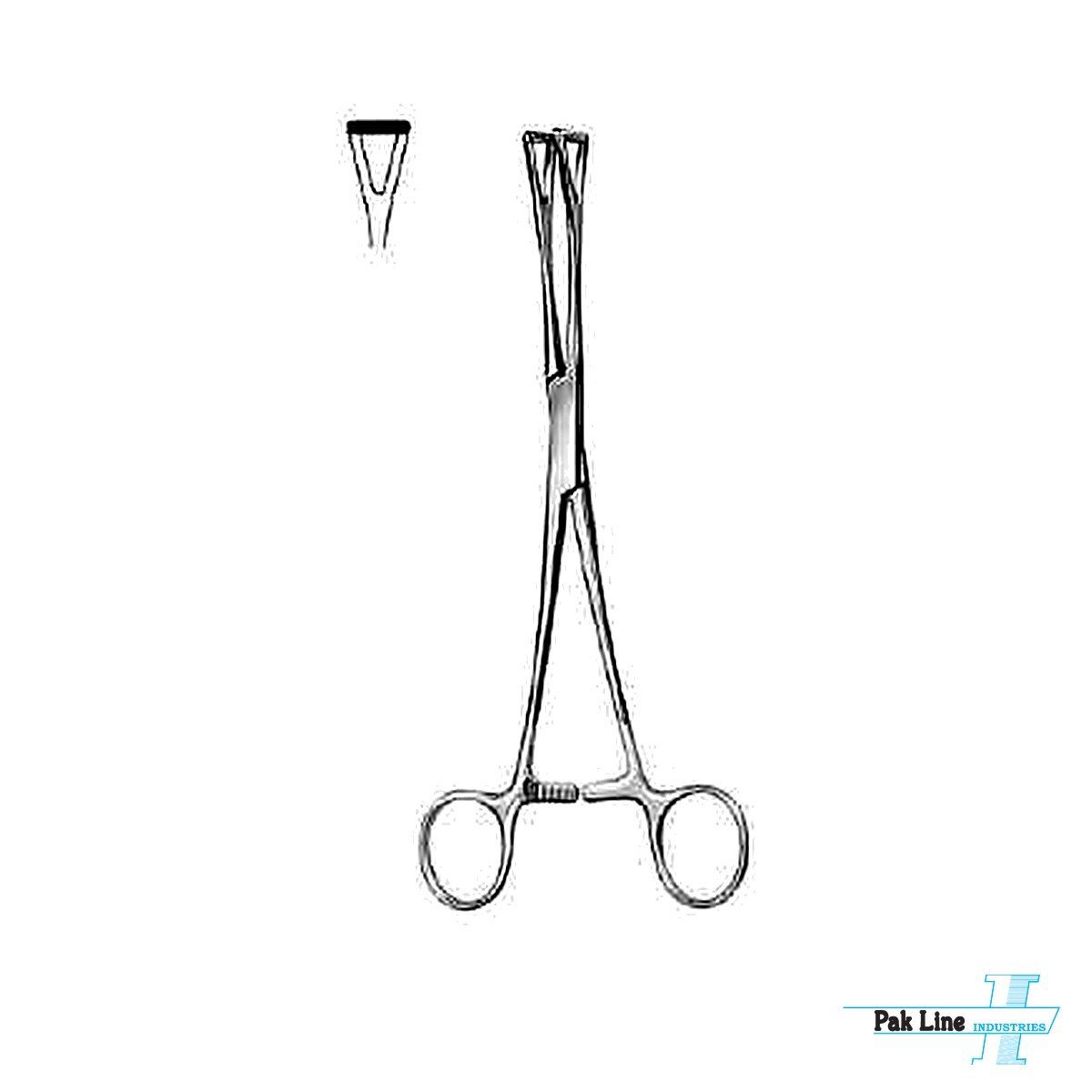Duval Lung Grasping Forceps - Art # PLI-3819 - Pak Line Industries