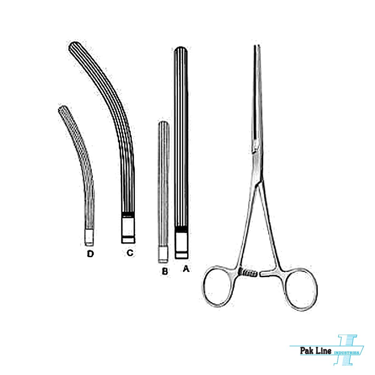 Mayo-Robson Intestinal Clamp - Art # PLI-3823 - Pak Line Industries