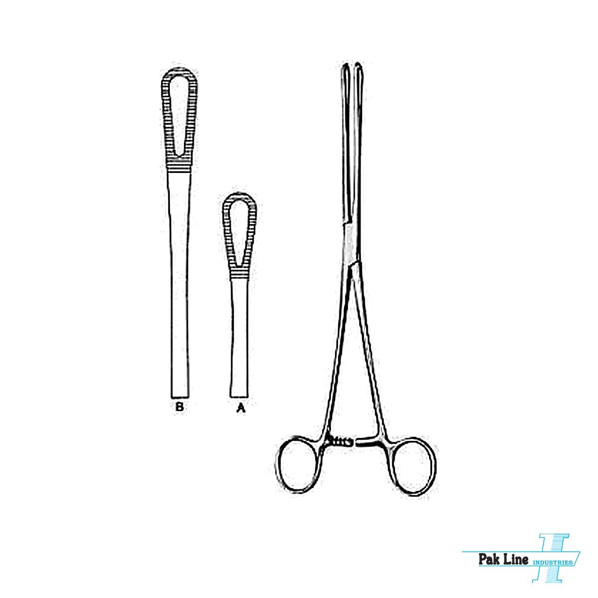 Rampley Sponge Holding Forceps - Art # PLI-3083 - Pak Line Industries