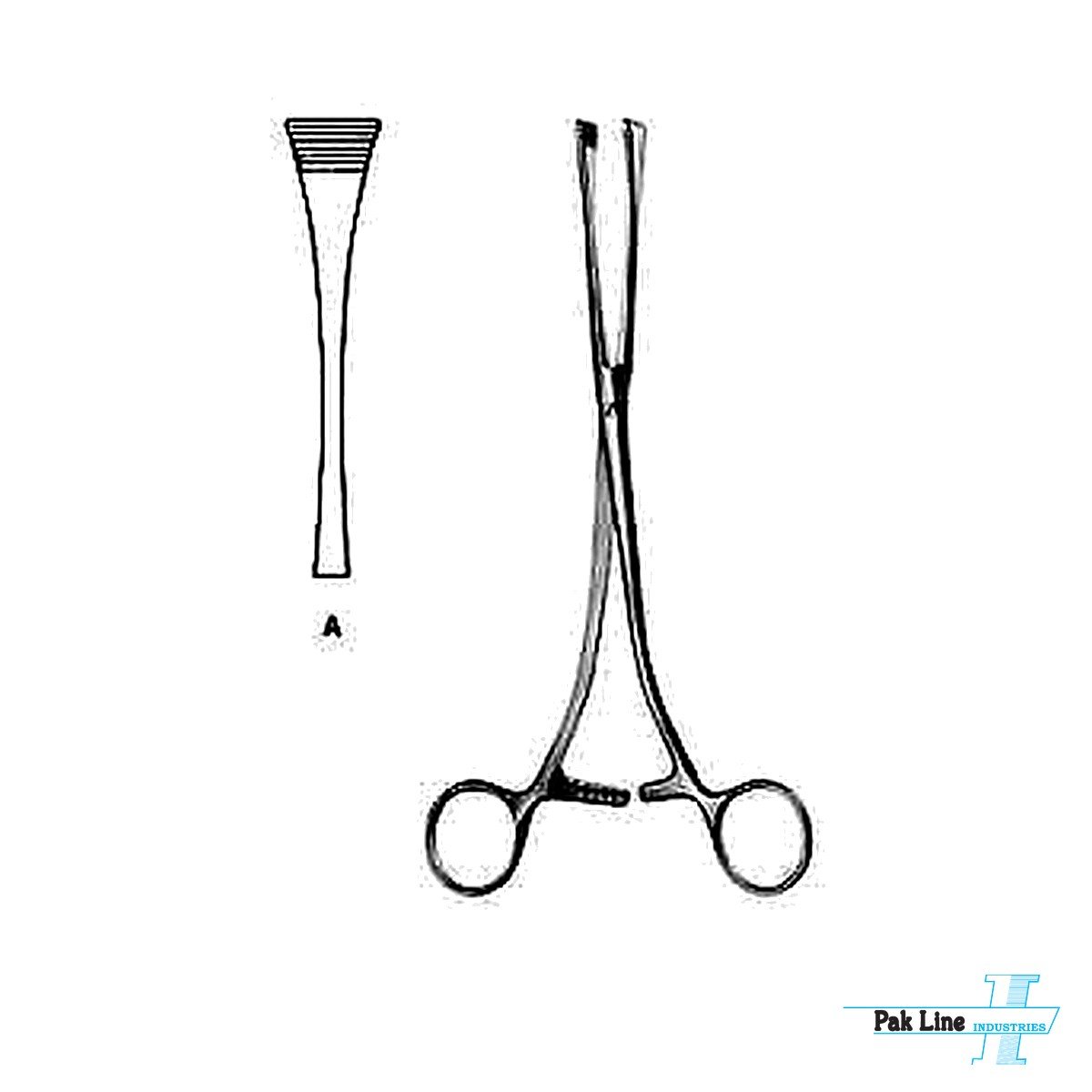 Uterine Clamp - Art # PLI-3965 - Pak Line Industries
