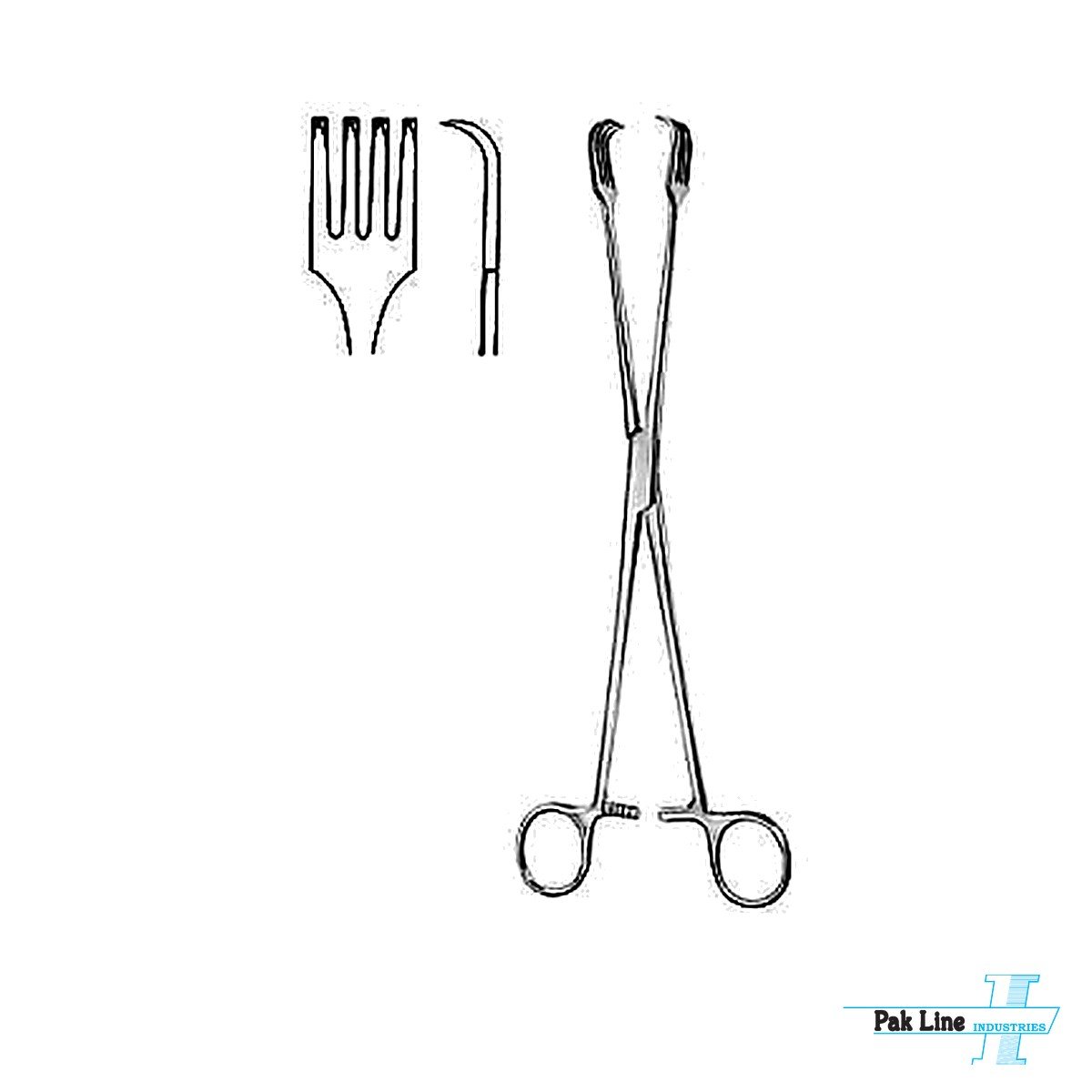 Uterine Tenaculum Forceps - Art # PLI-3922 - Pak Line Industries